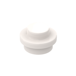 White 4073 1x1 Round Plate Brick – Choose Quantity – LEGO® Compatible Bulk Lot (ONLINE ORDER ONLY)
