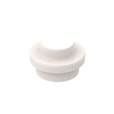 White 4073 1x1 Round Plate Brick – Choose Quantity – LEGO® Compatible Bulk Lot (ONLINE ORDER ONLY)