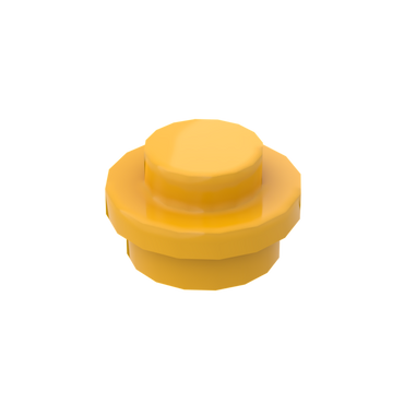 Bright Light Orange 4073 1x1 Round Plate Brick – Choose Quantity – LEGO® Compatible Bulk Lot (ONLINE ORDER ONLY)