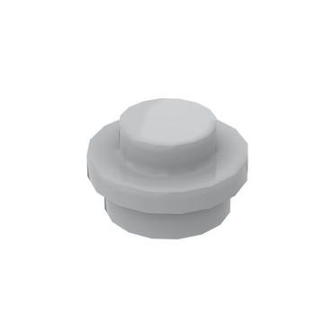 Light Bluish Gray 4073 1x1 Round Plate Brick – Choose Quantity – LEGO® Compatible Bulk Lot (ONLINE ORDER ONLY)