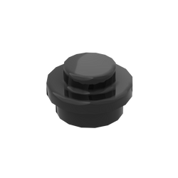 Black 4073 1x1 Round Plate Brick – Choose Quantity – LEGO® Compatible Bulk Lot (ONLINE ORDER ONLY)