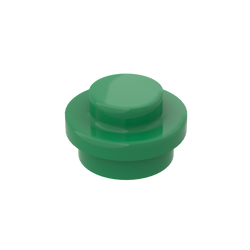 Green 4073 1x1 Round Plate Brick – Choose Quantity – LEGO® Compatible Bulk Lot (ONLINE ORDER ONLY)