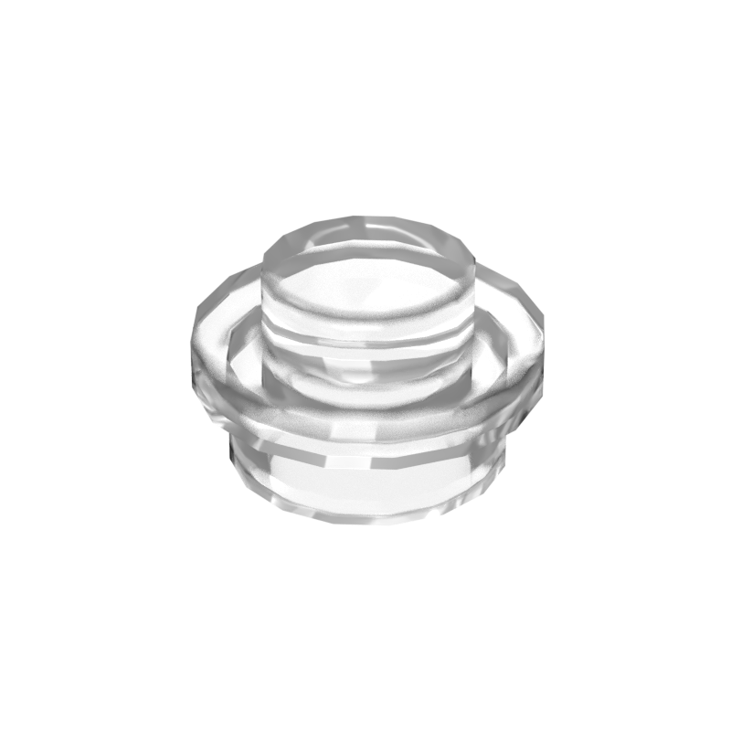 Transparent Clear 4073 1x1 Round Plate Brick – Choose Quantity – LEGO® Compatible Bulk Lot (ONLINE ORDER ONLY)