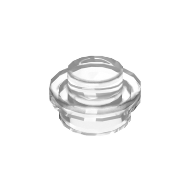 Transparent Clear 4073 1x1 Round Plate Brick – Choose Quantity – LEGO® Compatible Bulk Lot (ONLINE ORDER ONLY)