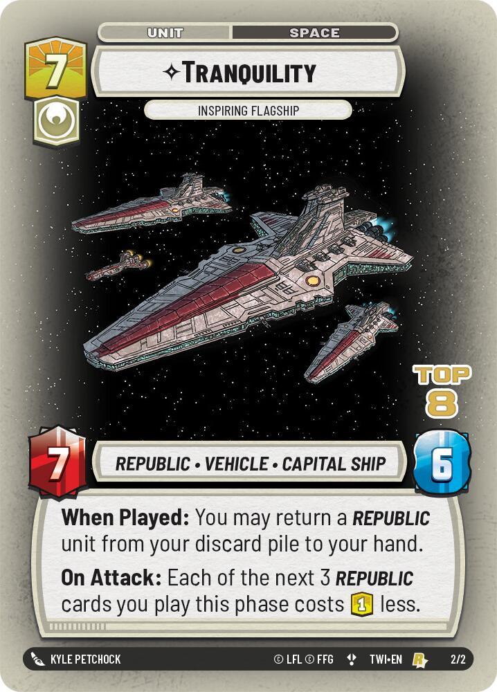 Tranquility - Inspiring Flagship (Top 8) (2/2) [Store Showdown Promos] (ONLINE ORDER ONLY)