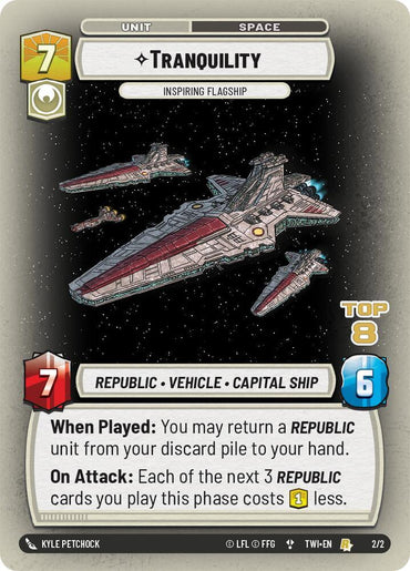 Tranquility - Inspiring Flagship (Top 8) (2/2) [Store Showdown Promos] (ONLINE ORDER ONLY)