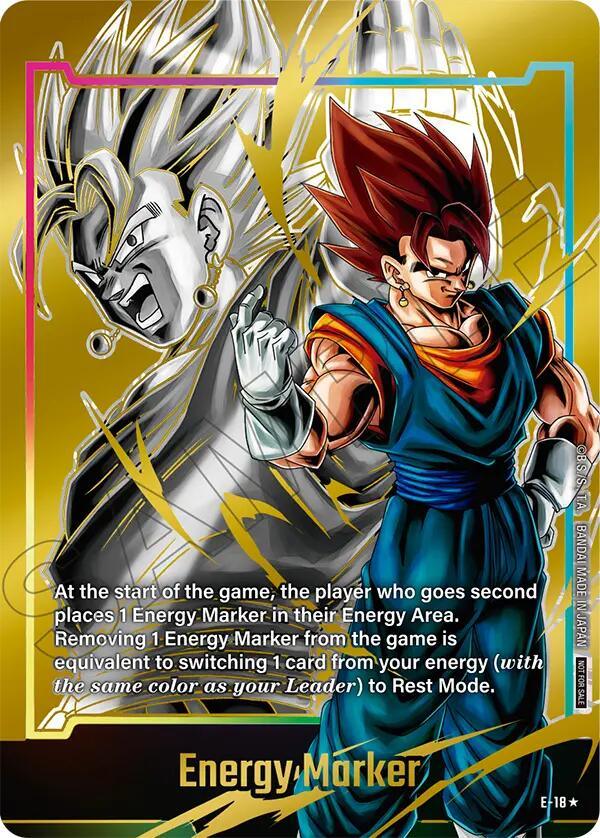 Energy Marker (E-18) (Gold) [Fusion World Energy Markers] (ONLINE ORDER ONLY)