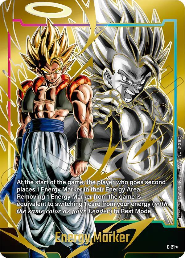 Energy Marker (E-21) (Gold) [Fusion World Energy Markers] (ONLINE ORDER ONLY)