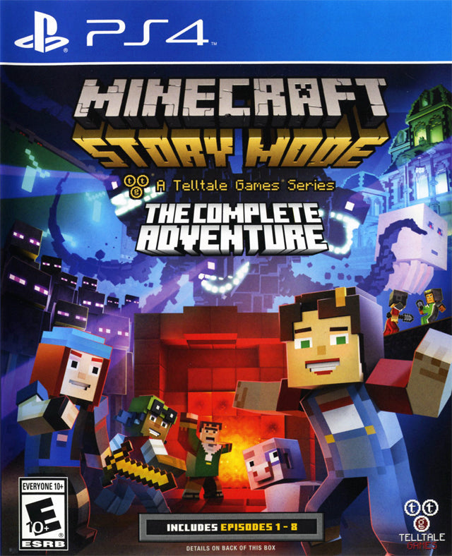 Minecraft: Story Mode - The Complete Adventure (Playstation 4) (Online Only)