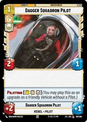Dagger Squadron Pilot (196/257) [Jump to Lightspeed] (ONLINE ORDER ONLY)
