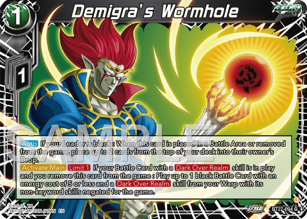 Demigra's Wormhole (BT27-094) [History of Z] (ONLINE ORDER ONLY)