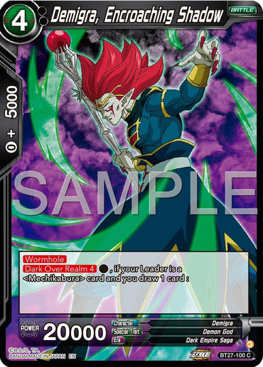 Demigra, Encroaching Shadow (BT27-100) [History of Z] (ONLINE ORDER ONLY)