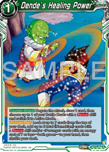 Dende's Healing Power (BT27-064) [History of Z] (ONLINE ORDER ONLY)