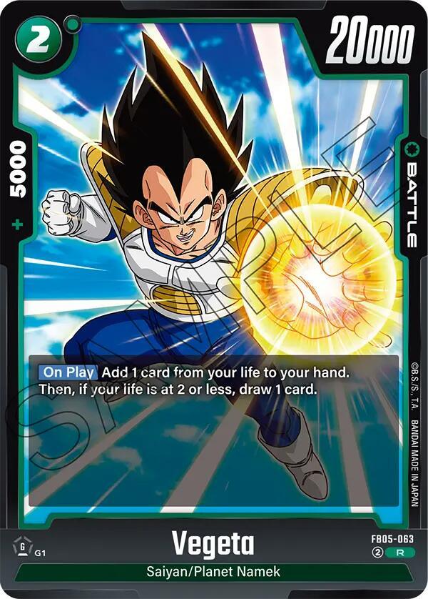 Vegeta (FB05-063) [New Adventure] (ONLINE ORDER ONLY)