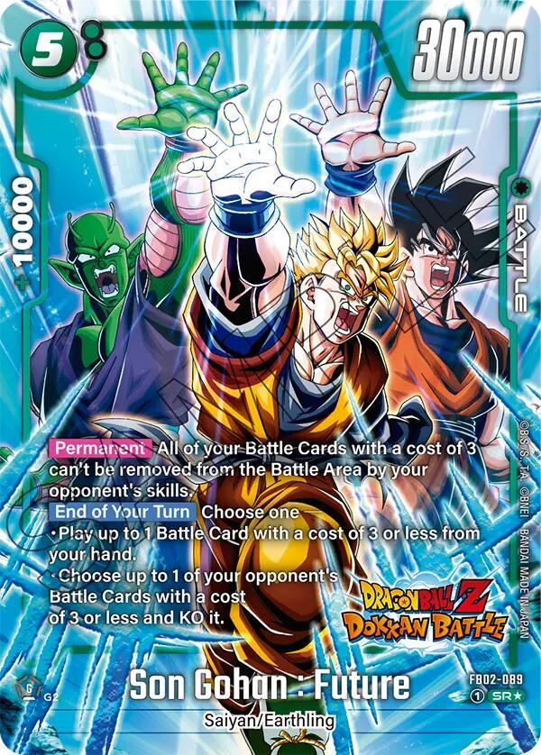 Son Gohan : Future (Dragon Ball Z Dokkan Battle Alternate Art) [Blazing Aura] (ONLINE ORDER ONLY)