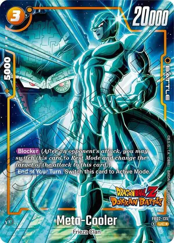 Meta-Cooler (Dragon Ball Z Dokkan Battle Alternate Art) [Blazing Aura] (ONLINE ORDER ONLY)