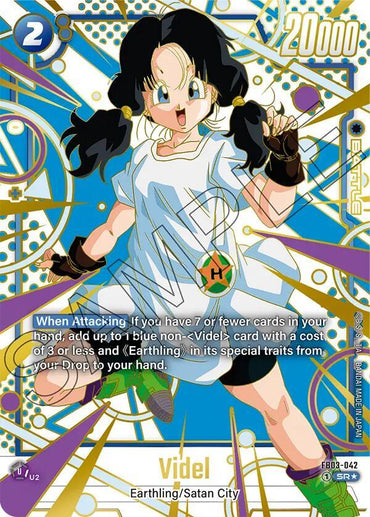 Videl (FB03-042) (Alternate Art) (Reprint) [Raging Roar] (ONLINE ORDER ONLY)