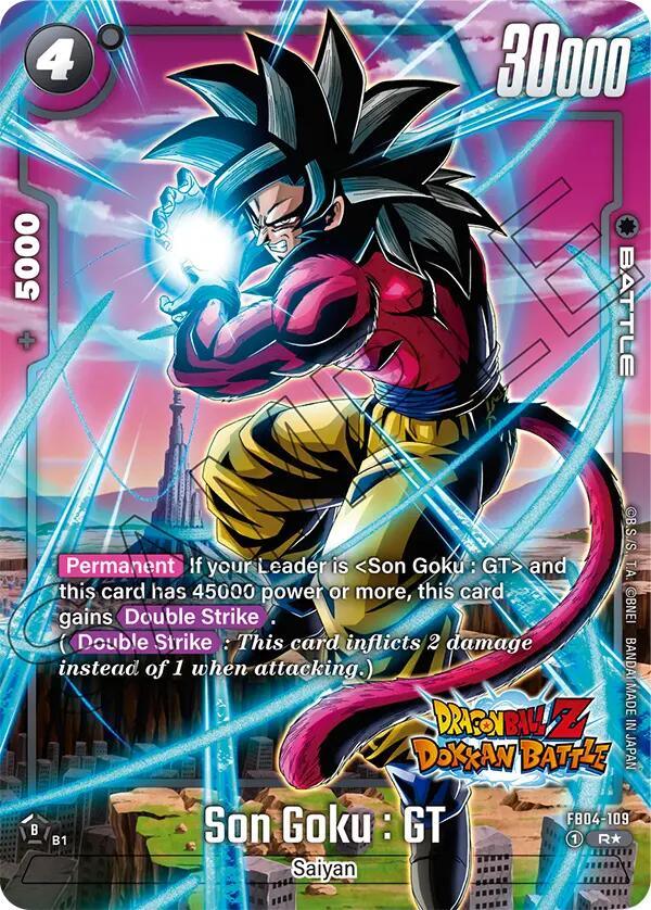 Son Goku : GT (Dragon Ball Z Dokkan Battle Alternate Art) [Ultra Limit] (ONLINE ORDER ONLY)