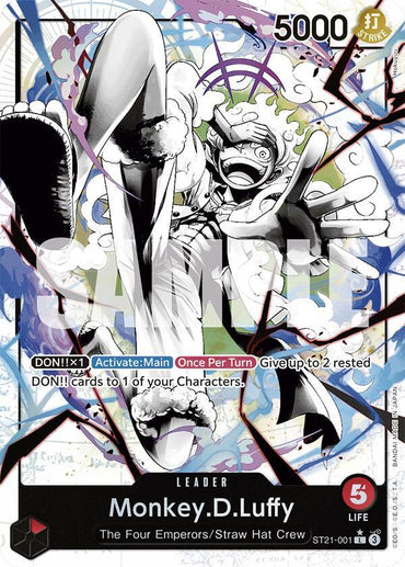 Monkey.D.Luffy (Parallel) [Starter Deck EX: Gear 5] (ONLINE ORDER ONLY)