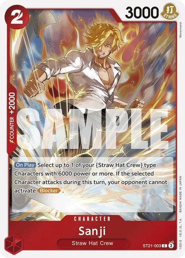 Sanji [Starter Deck EX: Gear 5] (ONLINE ORDER ONLY)
