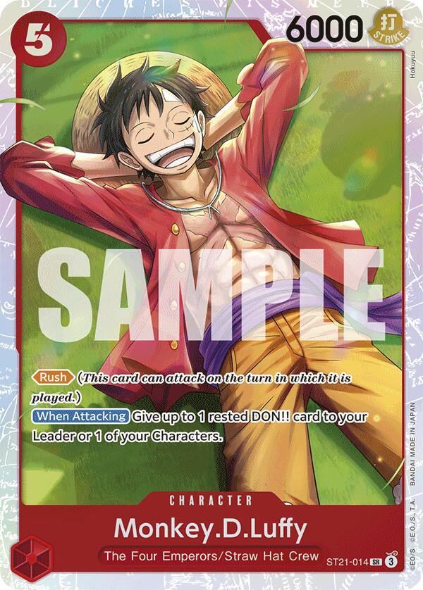 Monkey.D.Luffy [Starter Deck EX: Gear 5] (ONLINE ORDER ONLY)