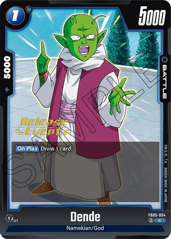 Dende (FB05-034) [New Adventure Release Event Cards] (ONLINE ORDER ONLY)