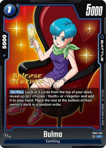 Bulma [New Adventure Release Event Cards] (ONLINE ORDER ONLY)