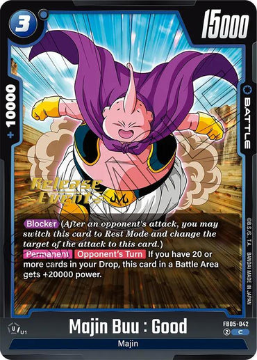 Majin Buu : Good [New Adventure Release Event Cards] (ONLINE ORDER ONLY)