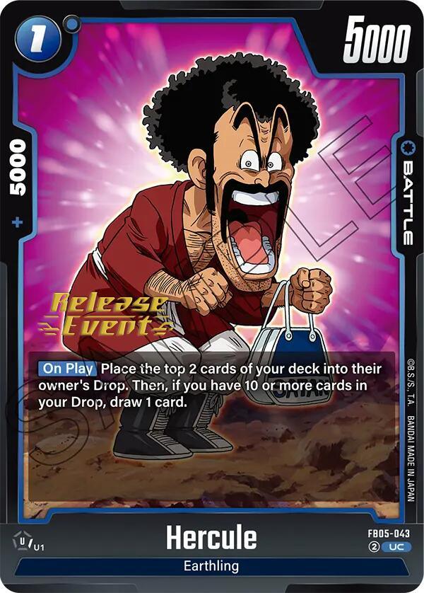 Hercule [New Adventure Release Event Cards] (ONLINE ORDER ONLY)
