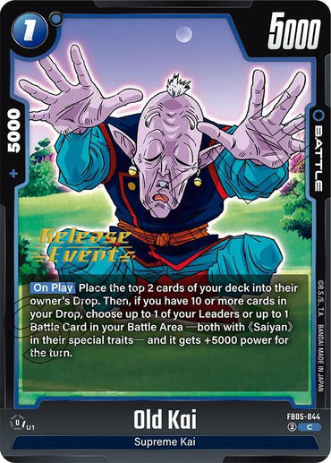 Old Kai [New Adventure Release Event Cards] (ONLINE ORDER ONLY)