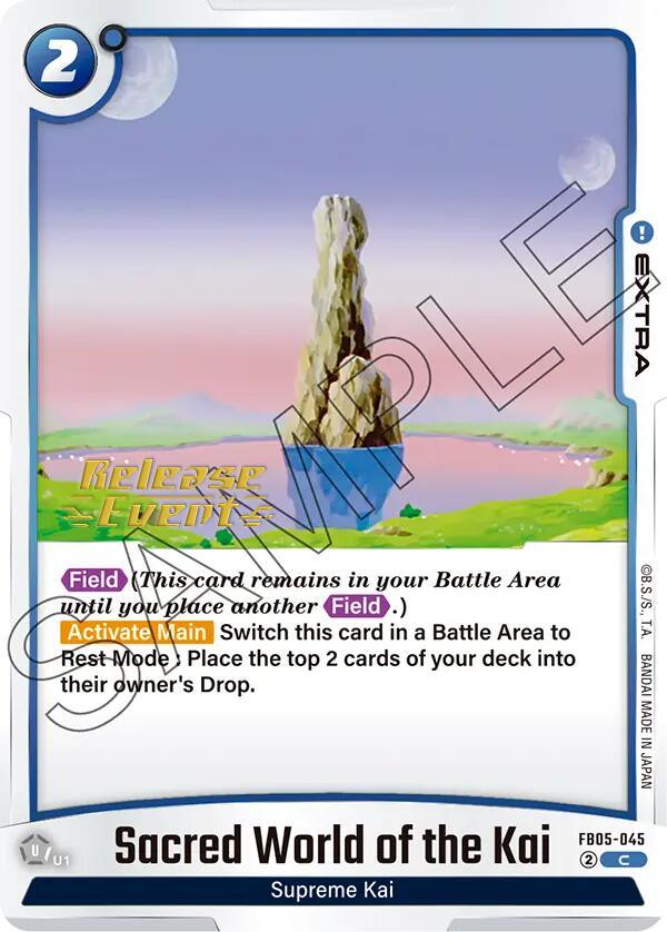 Sacred World of the Kai [New Adventure Release Event Cards] (ONLINE ORDER ONLY)