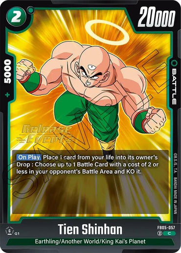 Tien Shinhan (FB05-057) [New Adventure Release Event Cards] (ONLINE ORDER ONLY)