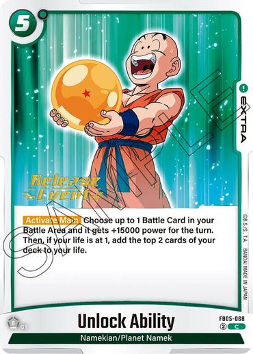 Unlock Ability [New Adventure Release Event Cards] (ONLINE ORDER ONLY)