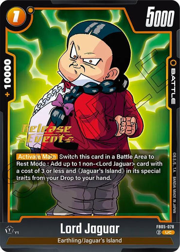 Lord Jaguar [New Adventure Release Event Cards] (ONLINE ORDER ONLY)