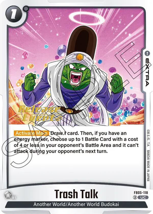Trash Talk [New Adventure Release Event Cards] (ONLINE ORDER ONLY)