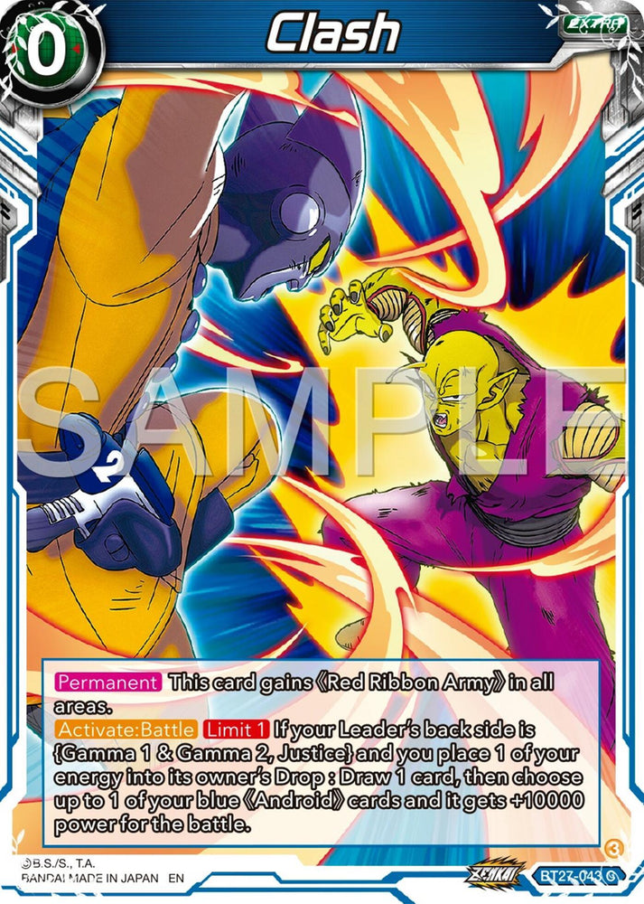 Clash (BT27-043) [History of Z] (ONLINE ORDER ONLY)
