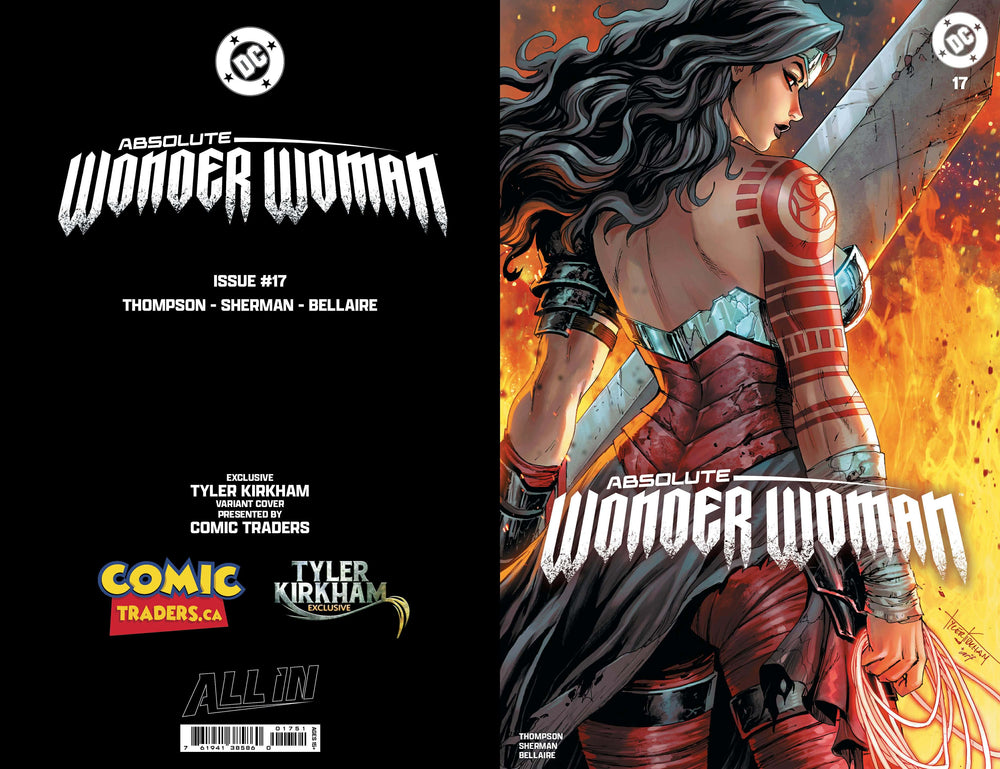 ABSOLUTE WONDER WOMAN #17 TYLER KIRKHAM EXCLUSIVE VAR (02/25/2026) (ONLINE ORDER ONLY)