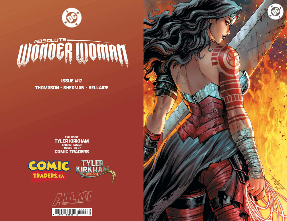 ABSOLUTE WONDER WOMAN #17 TYLER KIRKHAM EXCLUSIVE VIRGIN VAR (02/25/2026) (ONLINE ORDER ONLY)