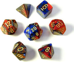 CHESSEX: POLYHEDRAL Gemini DICE SETS (Online Order Only)
