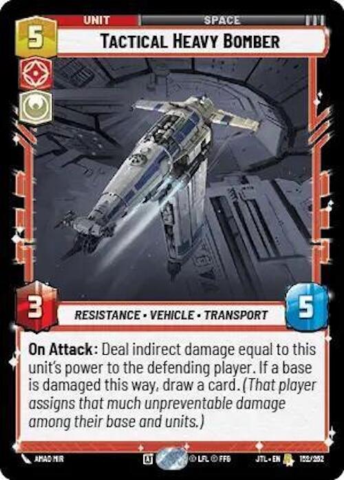 Tactical Heavy Bomber (152/257) [Jump to Lightspeed] (ONLINE ORDER ONLY)