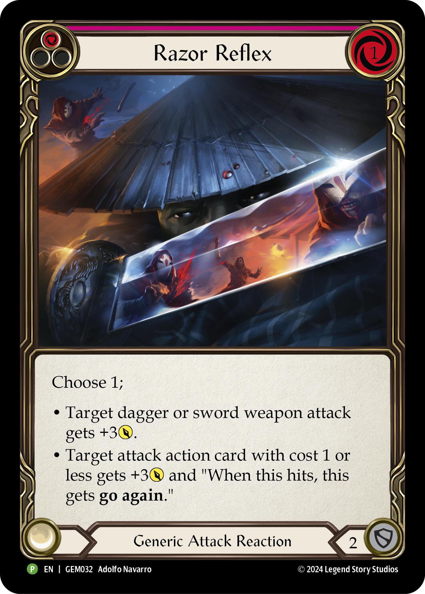 Razor Reflex (Red) [GEM032] (GEM Pack 1)