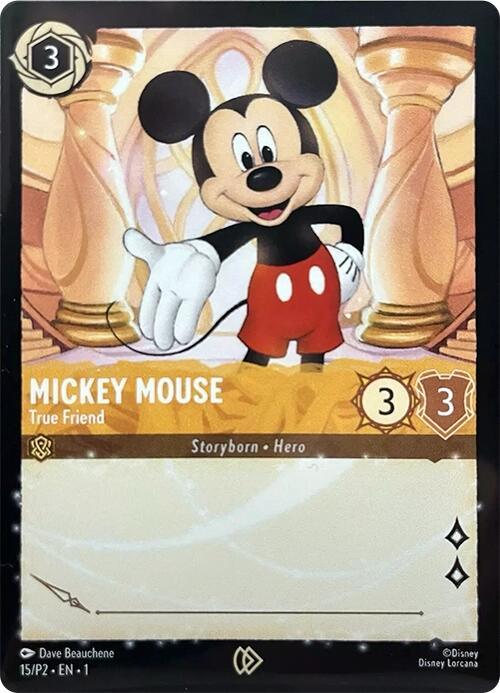 Mickey Mouse - True Friend (15) [Promo Cards] (ONLINE ORDER ONLY)
