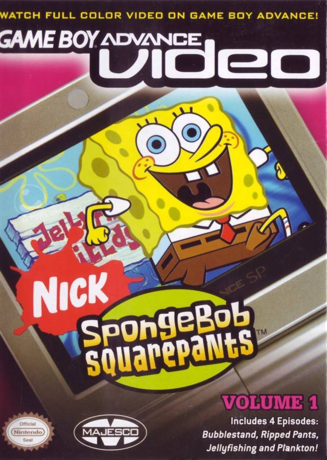 GBA Video SpongeBob SquarePants Volume 1 (Gameboy Advance) (ONLINE ORDER ONLY)
