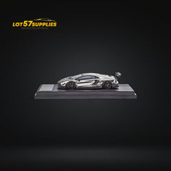 Star Model 1:64 Aventador LBWK LP700-4 Chrome Silver 1:64 (ONLINE ORDER ONLY)