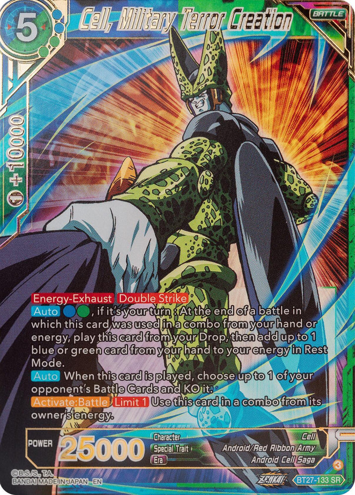 Cell, Military Terror Creation (BT27-133) [History of Z] (ONLINE ORDER ONLY)