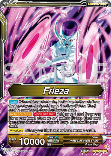 Frieza // Golden Frieza, Shining Pride (BT27-065) [History of Z] (ONLINE ORDER ONLY)