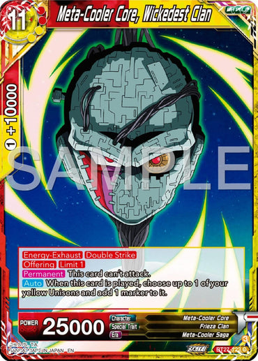 Meta-Cooler Core, Wickedest Clan (BT27-122) [History of Z] (ONLINE ORDER ONLY)