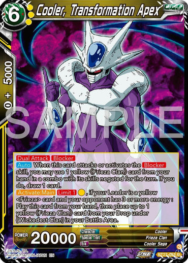 Cooler, Transformation Apex (BT27-081) [History of Z] (ONLINE ORDER ONLY)