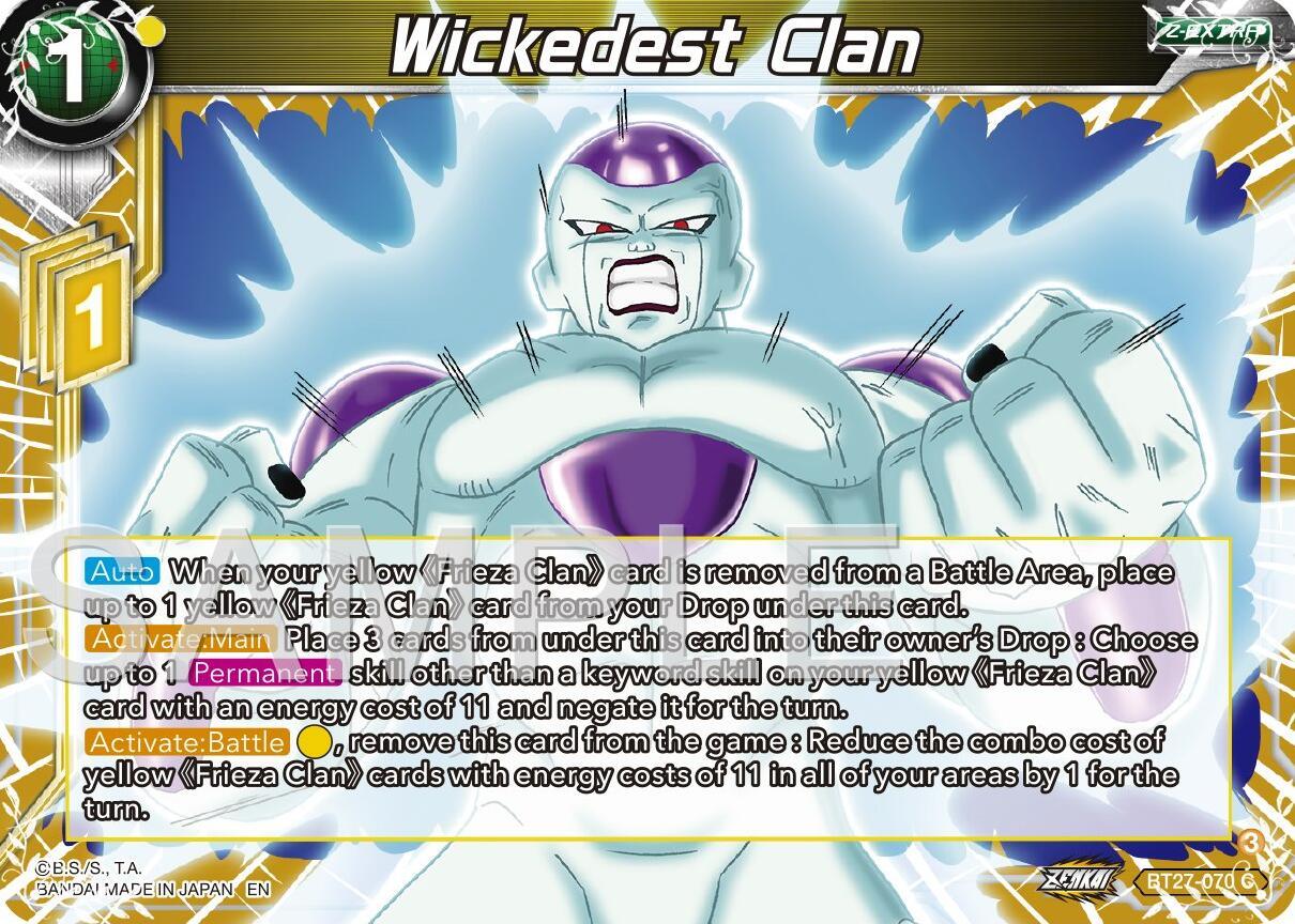 Wickedest Clan (BT27-070) [History of Z] (ONLINE ORDER ONLY)