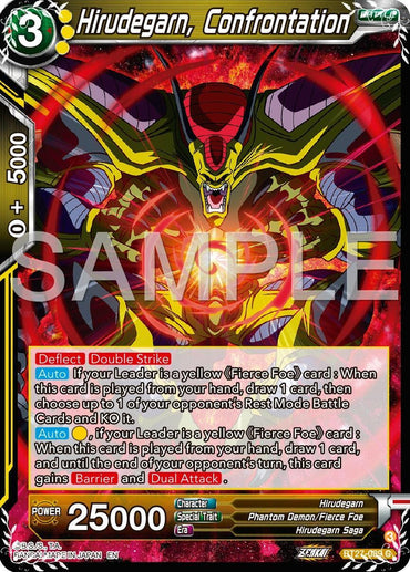 Hirudegarn, Confrontation (BT27-089) [History of Z] (ONLINE ORDER ONLY)